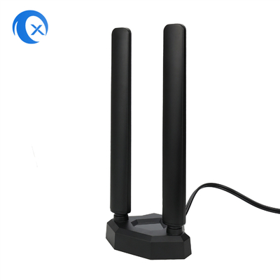 WiFi 6E Tri Band Αντένα 6GHz 5GHz 2.4GHz Παιχνίδια WiFi Αντένα Μαγνητική βάση Για PC υπολογιστή