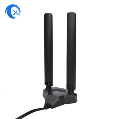 WiFi 6E Tri Band Αντένα 6GHz 5GHz 2.4GHz Παιχνίδια WiFi Αντένα Μαγνητική βάση Για PC υπολογιστή