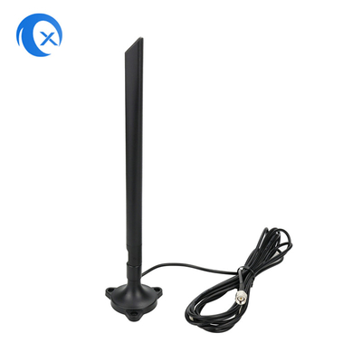 2.4G 5 DBi 5g 5.8g WiFi Omnidirectional Magnet Mount Antenna με σύνδεσμο SMA για κάρτα δικτύου