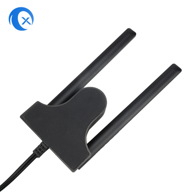 Διπλή ζώνη 2.4GHz 5GHz RP-SMA WIFI κεραίες με καλώδιο επέκτασης 6,5 ποδιών για PC Desktop Computer Wireless Bluetooth