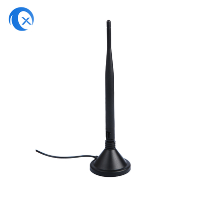 2.4G 5 DBi WiFi Extender Μαγνητική κεραία με SMA αρσενικό σύνδεσμο για ασύρματη επικοινωνία σήματος