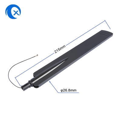 2.4G 5dBi Μεγάλο κέρδος Στροφή σχήμα λεπίδας Omnidirectional WIFI κεραία με ιπτάμενο μολύβι Ipex σύνδεσμο