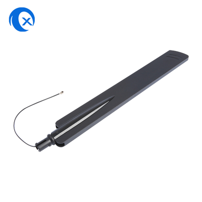 2.4G 5dBi Μεγάλο κέρδος Στροφή σχήμα λεπίδας Omnidirectional WIFI κεραία με ιπτάμενο μολύβι Ipex σύνδεσμο