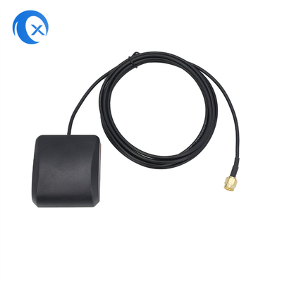 Υψηλό κέρδος 27 dBi 1575.42 MHz Εξωτερικό όχημα Αδιάβροχο ενεργό GPS κεραία 3-5VDC μαγνητική Gnss κεραία SMA Male Connect