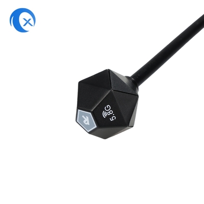 Υψηλή απόδοση 2DB Δρομοφόρος FPV μακράς εμβέλειας με SMA αρσενικό συνδετήρα 4.9GHz/5.8GHz με RG141