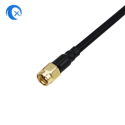 Υψηλή απόδοση 2DB Δρομοφόρος FPV μακράς εμβέλειας με SMA αρσενικό συνδετήρα 4.9GHz/5.8GHz με RG141