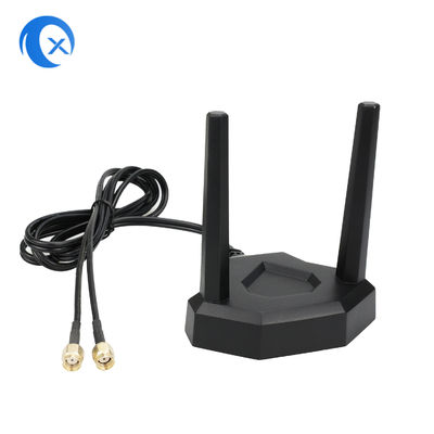 μαγνητική WiFi κεραία 2.4GHz 5GHz με τον αρσενικό συνδετήρα RP SMA