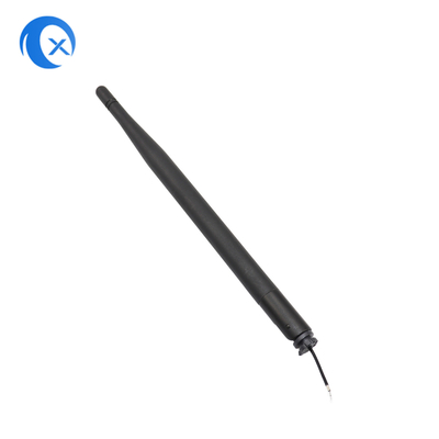 Μαύρος συνδετήρας Ipex κεραιών παπιών Bendable λαστιχένιος με τη σύνθετη αντίσταση 50 ωμ