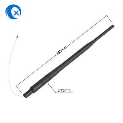 Ελικοειδής κεραία χαλκού κεραιών 868 MHZ SMA με το συνδετήρα ABS/PE