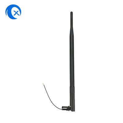 Ελικοειδής κεραία χαλκού κεραιών 868 MHZ SMA με το συνδετήρα ABS/PE