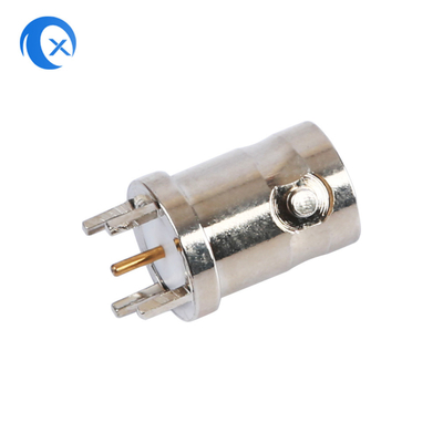 6GHZ CNC συνδετήρας καλωδίων υλικού 1.5V BNC RF μηχανών σύνθετη αντίσταση 50 ωμ