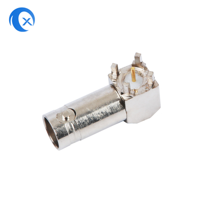 6GHZ CNC συνδετήρας καλωδίων υλικού 1.5V BNC RF μηχανών σύνθετη αντίσταση 50 ωμ