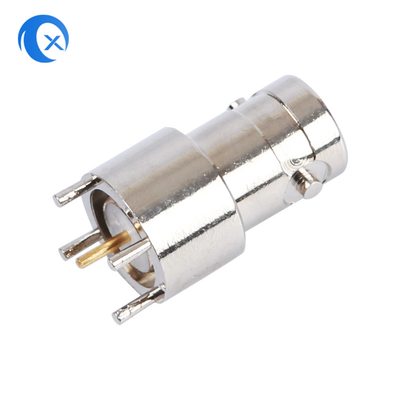 6GHZ CNC συνδετήρας καλωδίων υλικού 1.5V BNC RF μηχανών σύνθετη αντίσταση 50 ωμ